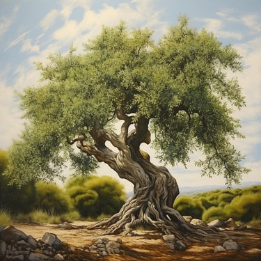 Peinture Arbre Olivier